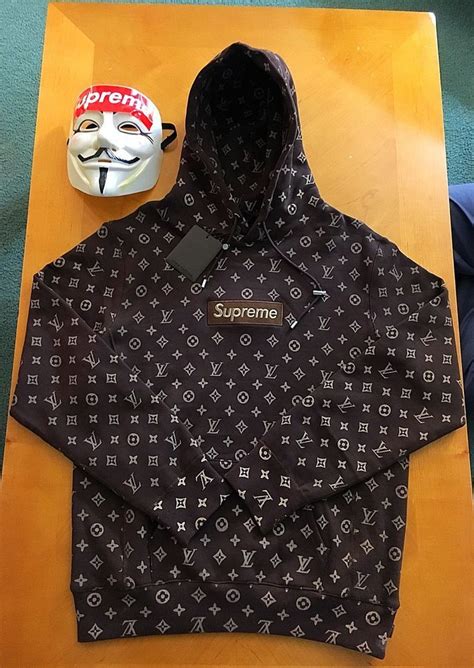 how much was the supreme louis vuitton hoodie retail|Louis Vuitton supreme hoodie amazon.